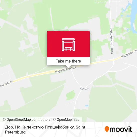 Дор. На Кипенскую Птицефабрику map