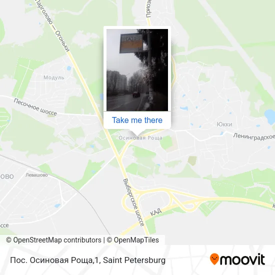 Пос. Осиновая Роща,1 map