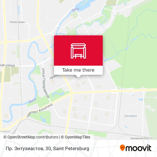 Пр. Энтузиастов, 30 map