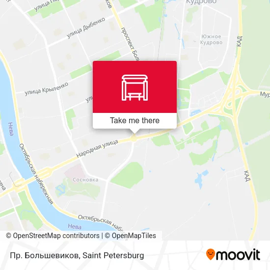 Пр. Большевиков map