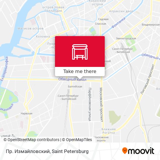 Пр. Измайловский map