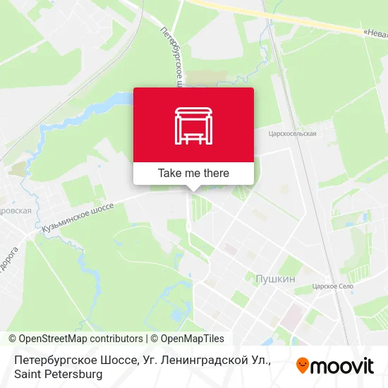 Петербургское Шоссе, Уг. Ленинградской Ул. map