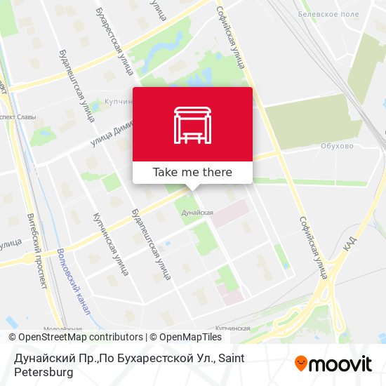 Дунайский Пр.,По Бухарестской Ул. map