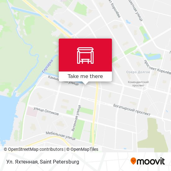Ул. Яхтенная map