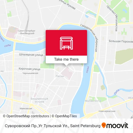 Суворовский Пр.,Уг.Тульской Ул. map