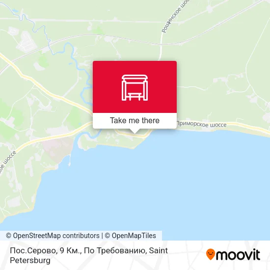 Пос.Серово, 9 Км., По Требованию map