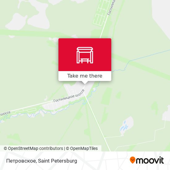 Петровское map
