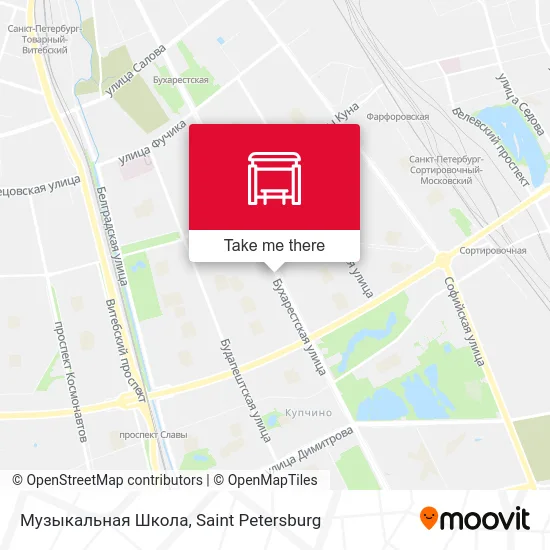 Музыкальная Школа map