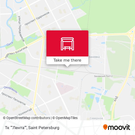 Тк ""Лента"" map
