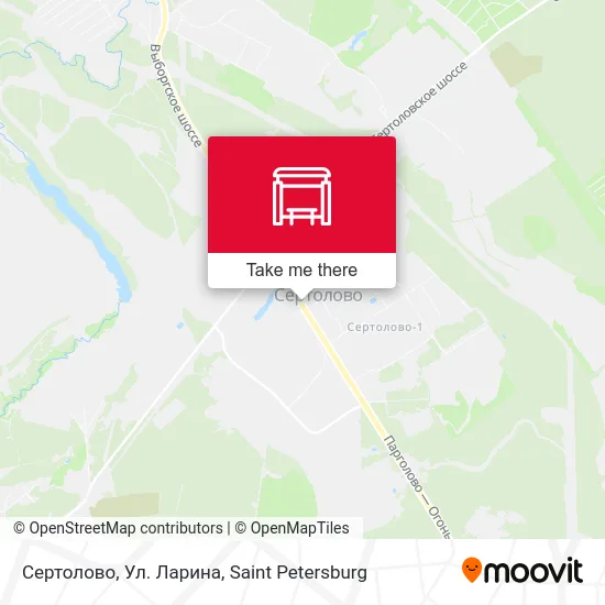 Сертолово, Ул. Ларина map