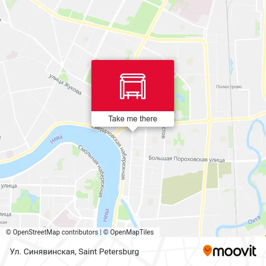 Ул. Синявинская map