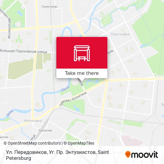 Ул. Передовиков, Уг. Пр. Энтузиастов map