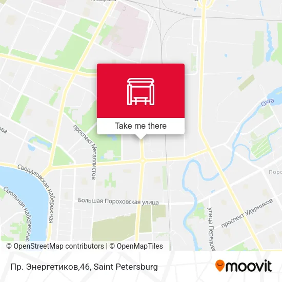 Пр. Энергетиков,46 map