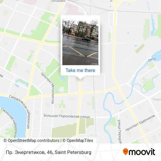 Пр. Энергетиков, 46 map