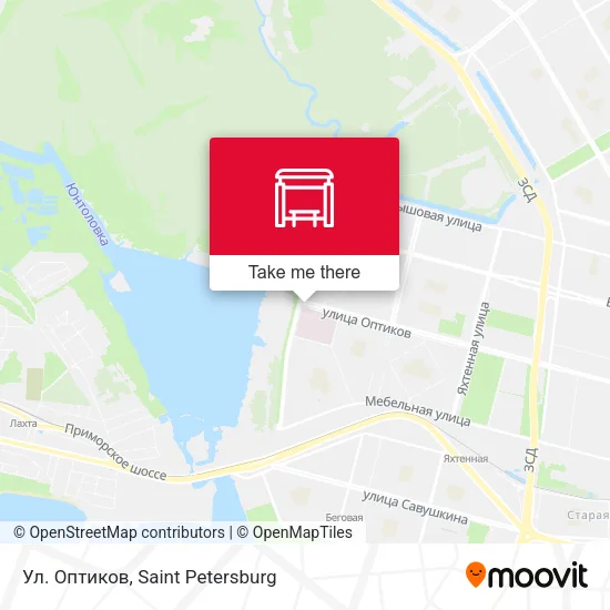 Ул. Оптиков map