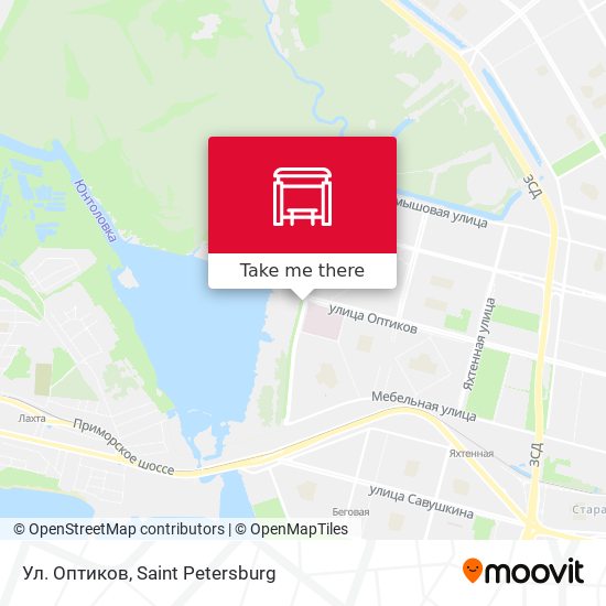 Ул. Оптиков map