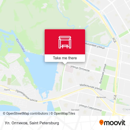 Ул. Оптиков map