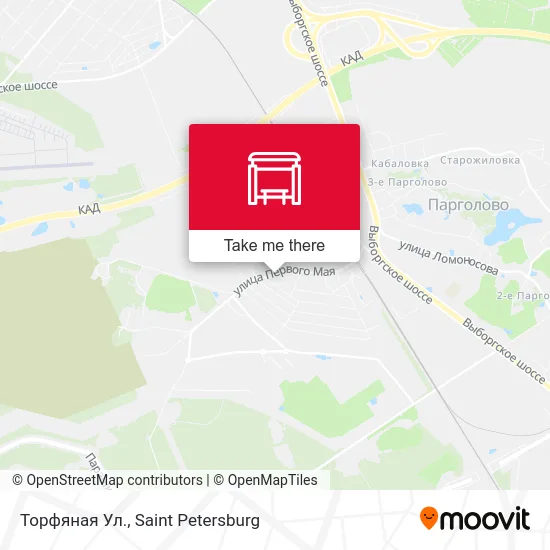 Торфяная Ул. map