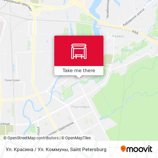 Ул. Красина / Ул. Коммуны map