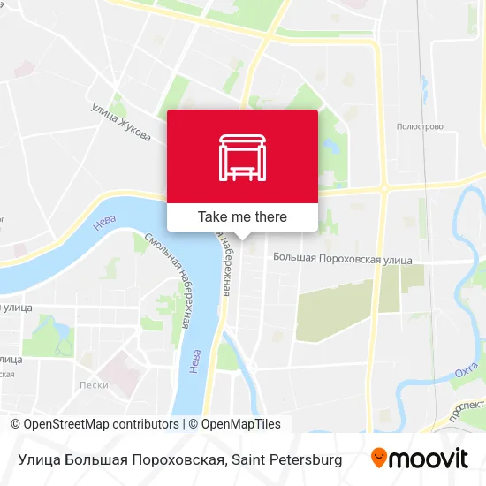 Улица Большая Пороховская map