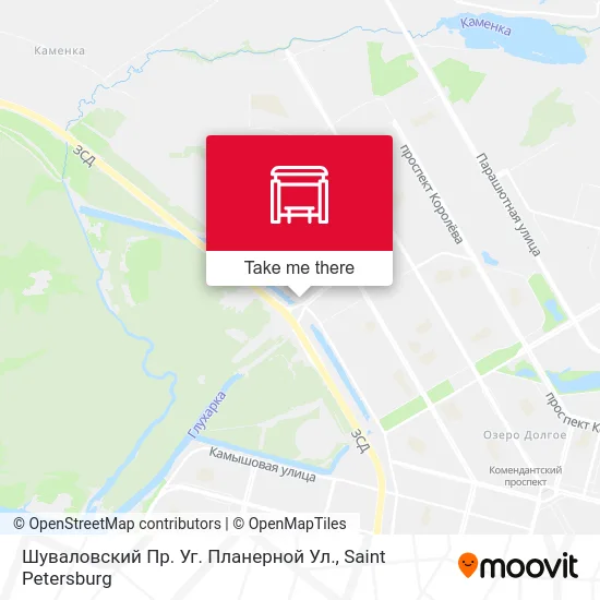 Шуваловский Пр.  Уг. Планерной Ул. map