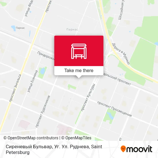 Сиреневый Бульвар, Уг. Ул. Руднева map