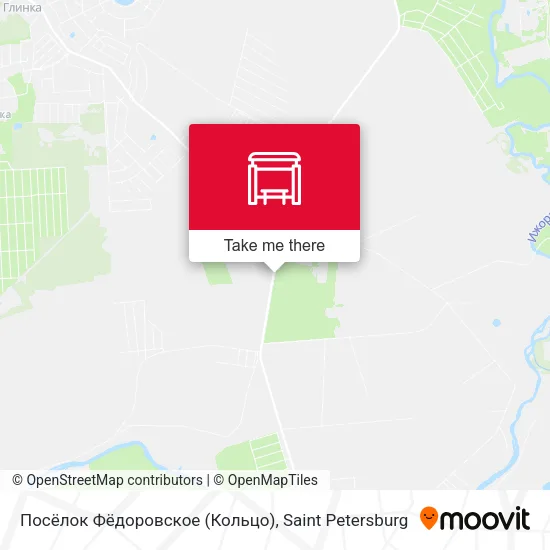 Посёлок Фёдоровское (Кольцо) map