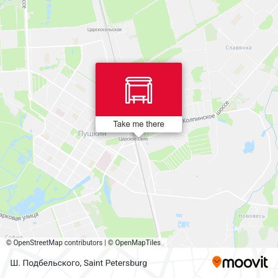 Ш. Подбельского map