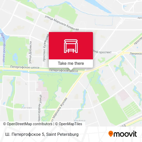 Ш. Петергофское 5 map
