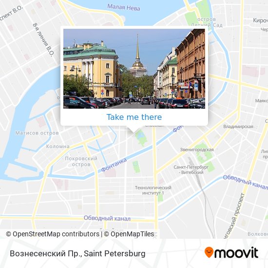 Вознесенский Пр. map