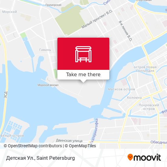 Детская Ул. map