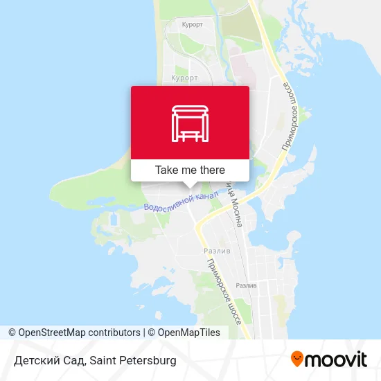 Детский Сад map