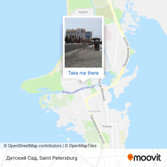 Детский Сад map