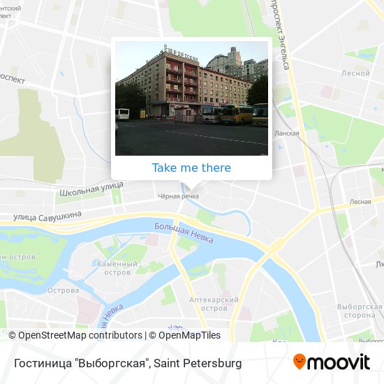 Гостиница "Выборгская" map