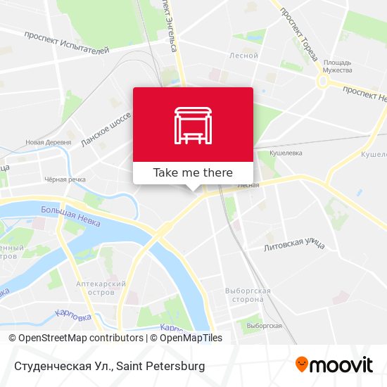 Студенческая Ул. map