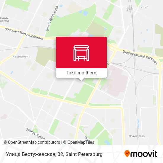 Улица Бестужевская, 32 map