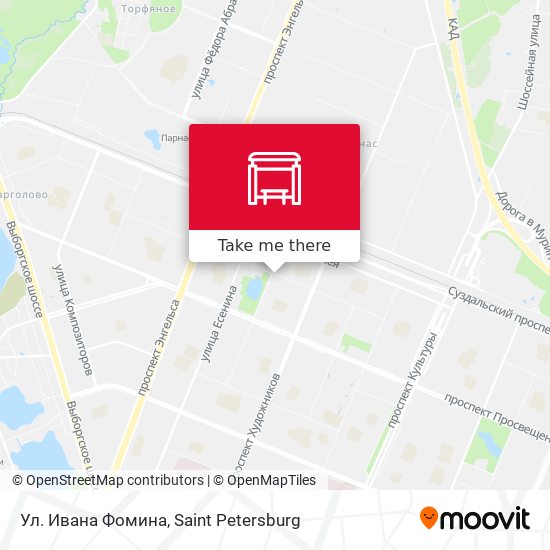 Ул. Ивана Фомина map
