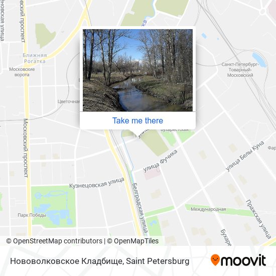 Нововолковское Кладбище map