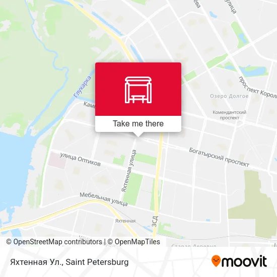 Яхтенная Ул. map
