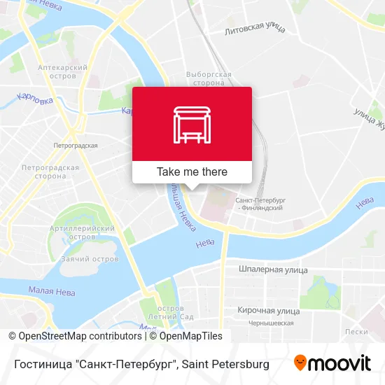 Гостиница "Санкт-Петербург" map