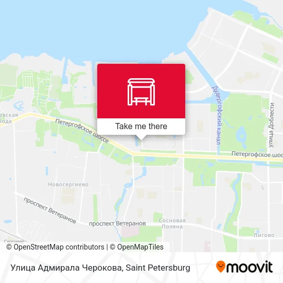 Улица Адмирала Черокова map