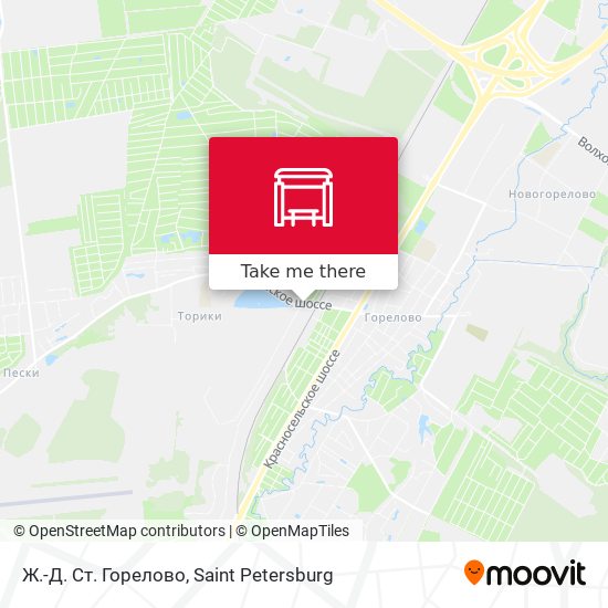 Ж.-Д. Ст. Горелово map
