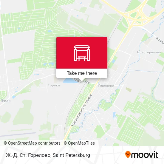 Ж.-Д. Ст. Горелово map