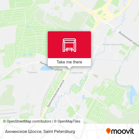 Аннинское Шоссе map