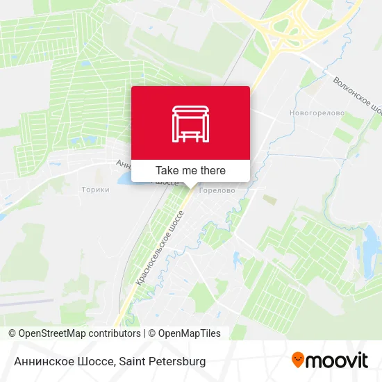 Аннинское Шоссе map