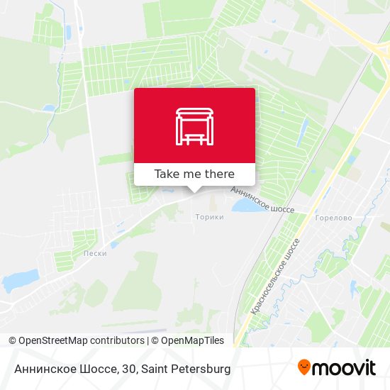 Аннинское Шоссе, 30 map