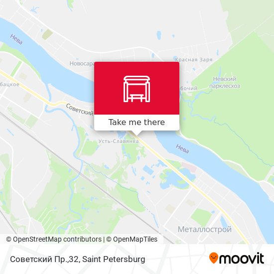 Советский Пр.,32 map