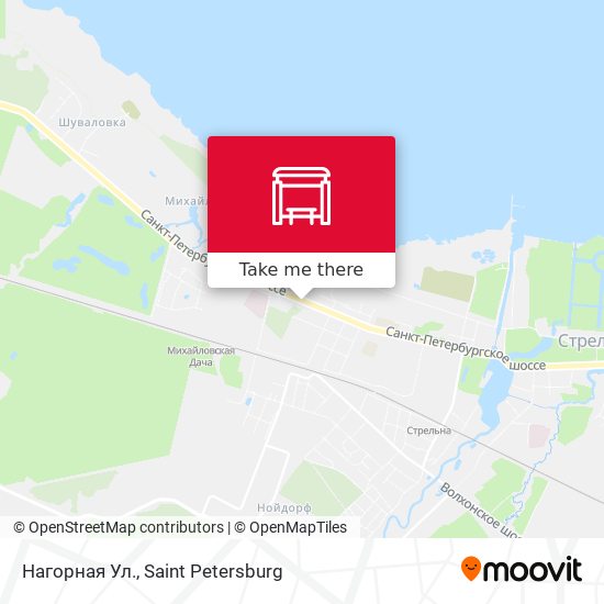 Нагорная Ул. map