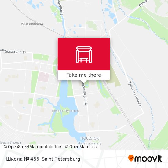 Школа № 455 map