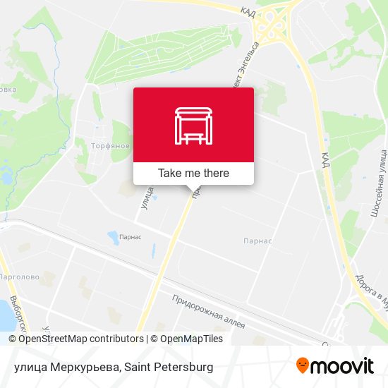улица Меркурьева map
